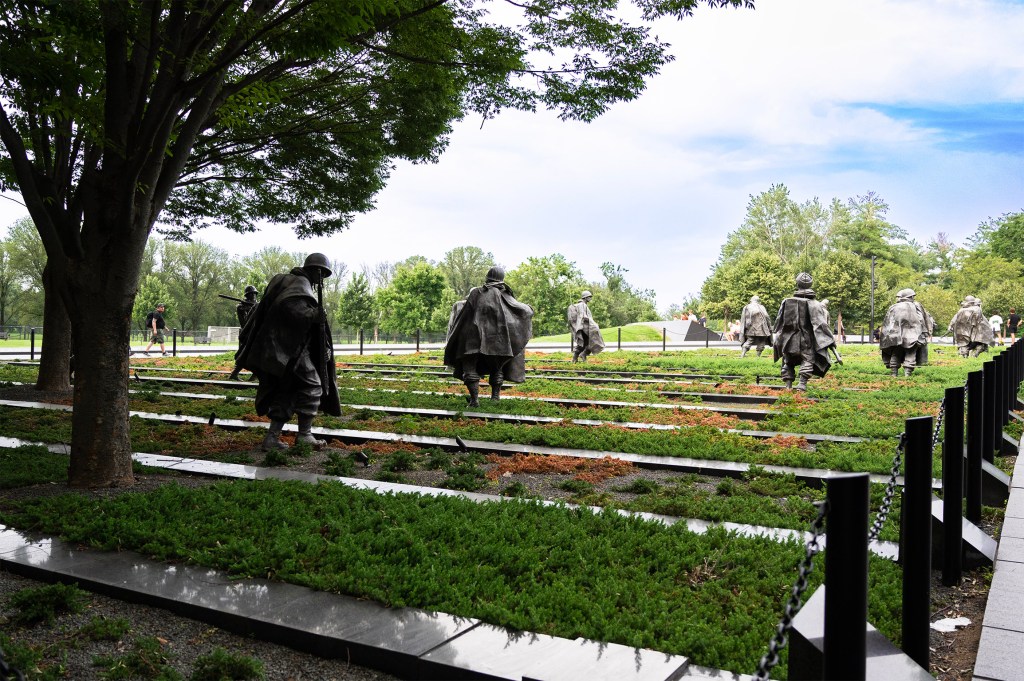 The Korean War Veterans Memorial